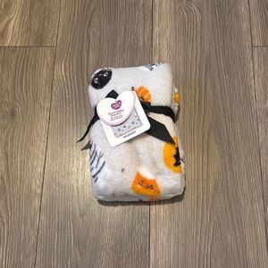 Parent's Choice Grey Halloween Mummy Baby Blanket